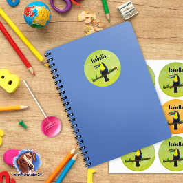 Etiquetas Namensetiketten - Tucan Aquarell | wasserfest 