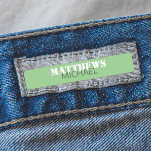 Etiquetas Niños Estilizados Personalizados De Nuevo A Las E