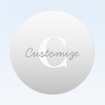 Nombre cursivo u otro texto con monograma | Gradie