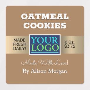 Etiquetas Nombre del producto DIY, Información del logotipo 