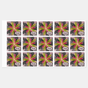 Etiquetas Nombre fractal de la flor de la antracita verde ro