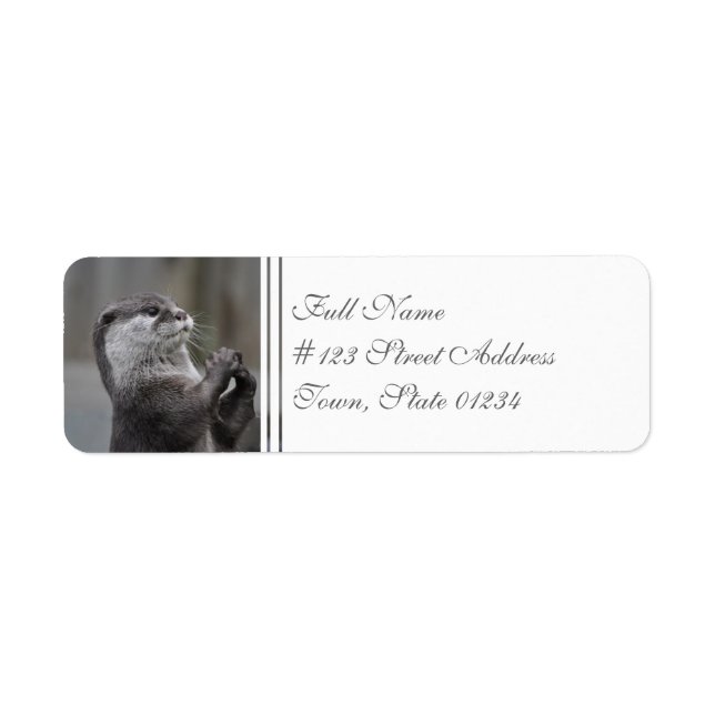 Etiquetas Otter Mastermind Address (Frente)