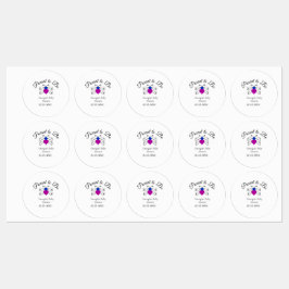 Etiquetas Padres que son azul, rosa, ducha de bebé, miel abe