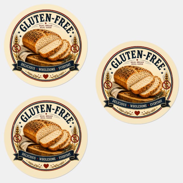 Etiquetas Pan sin gluten (Grupo)