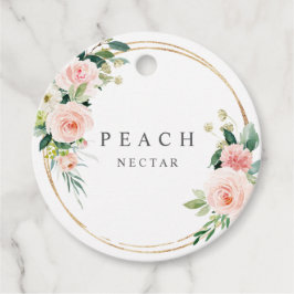 Etiquetas para Bebidas Rosadas Cócteles Mimosa