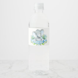 Etiquetas para botellas de agua para Baby Shower d