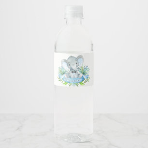 Etiquetas para botellas de agua para Baby Shower d