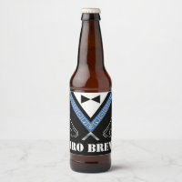 Etiquetas para botellas de cerveza masonic persona