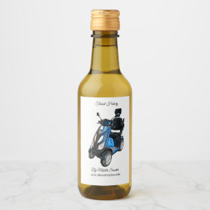Etiquetas para Botellas de Vino Pequeñas (5.1 cm x