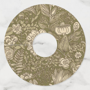 Etiquetas para copas de vino