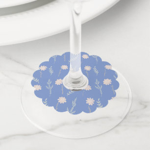 Etiquetas para copas de vino Decoración de fiesta 