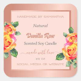 Etiquetas para el embalaje de productos con sabor 