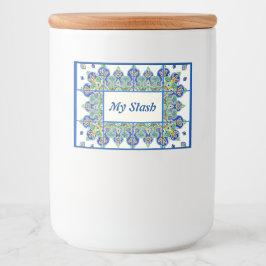 Etiquetas para envases de almacenamiento de alimen