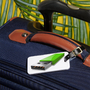 Etiquetas para equipaje de Flash Drive de Estados