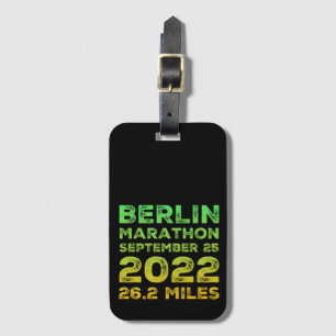Etiquetas para equipaje de la Maratón de Berlín 20