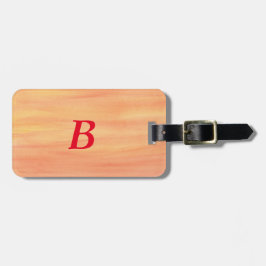 Etiquetas para equipaje de Monograma Amanecer Amar