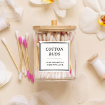 Etiquetas para frascos de almacenamiento, botellas