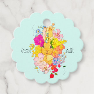 ETIQUETAS PARA RECUERDOS おめかし♡ウサギ