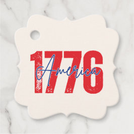 Etiquetas Para Recuerdos '1776 América' 250º Cumpleaños Marfil Suave 4 de J