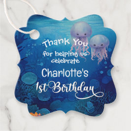 Etiquetas Para Recuerdos 1.ª Sirena De Cumpleaños Gracias Por Favor De Las