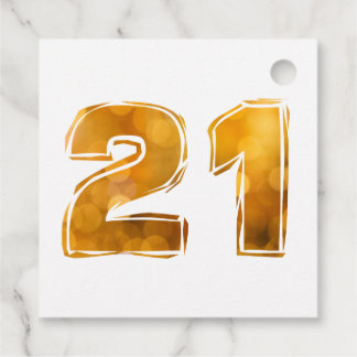Etiquetas Para Recuerdos 21 21st Geburtstag