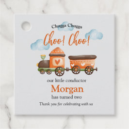 Etiquetas Para Recuerdos 2.º Fiesta de acuarela del tren con encanto de cum