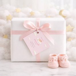 Etiquetas Para Recuerdos A Little Piece of Heaven Clouds Baby Girl Shower