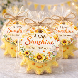 Etiquetas Para Recuerdos A Little Sunshine Baby Shower