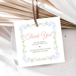 Etiquetas Para Recuerdos A Little Wildflower Baby Shower