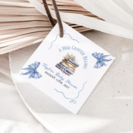 Etiquetas Para Recuerdos A New Chapter Begins Baby Shower 