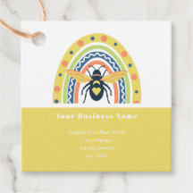 Abeja Apicultor Retro Bloque De Color Arcoíris