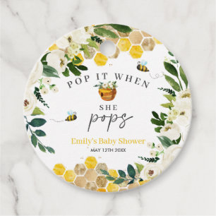 Etiquetas Para Recuerdos Abeja Mamá De Baby Shower Para Que Se La Pase Cuan