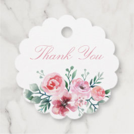 Etiquetas Para Recuerdos Acuarela Floral Giraffe Ribbon Chica Cumpleaños