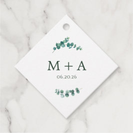Etiquetas Para Recuerdos Adelaide Boda Monograma