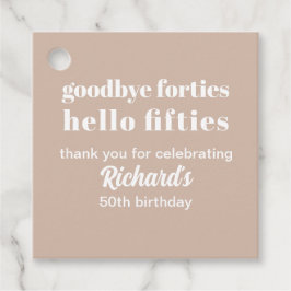 Etiquetas Para Recuerdos Adiós 4000 a 50 años