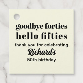 Etiquetas Para Recuerdos Adiós 4000 a 50 años