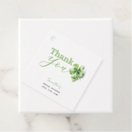 Etiquetas Para Recuerdos Afortunada en Love St Patrick's Bridal Shower