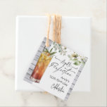 Etiquetas Para Recuerdos Aged to Perfection Cocktails 50th Birthday Floral<br><div class="desc">Rústico exterior o decoración de cumpleaños de bar para él. Cualquier edad. Plantilla fácil de personalizar. Todo el texto se puede ajustar utilizando la opción de diseño. Divertidos,  simples,  casuales artículos de cumpleaños para él. Amado a la perfección</div>