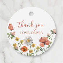 Agradecimiento de flor silvestre por primera vez