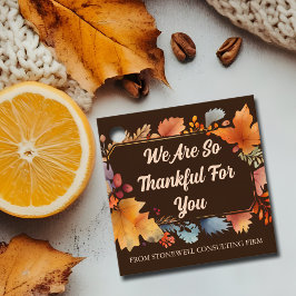 Etiquetas Para Recuerdos Agradecimiento Por Su Personalizado Empresa Fiesta