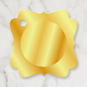 Etiquetas Para Recuerdos Agregar texto de monograma de logotipo con aspecto