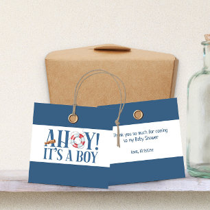 Etiquetas Para Recuerdos Ahoy es un chico de la tipografía azul gracias