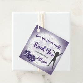 Etiquetas Para Recuerdos Alegre fiesta de cumpleaños Purple Gracias