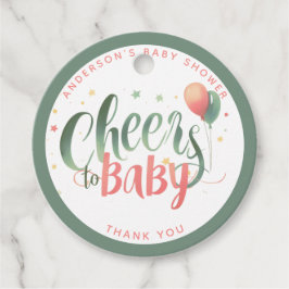 Etiquetas Para Recuerdos Alegres de COED Bebé Sage Frascos de Engranaje Bre