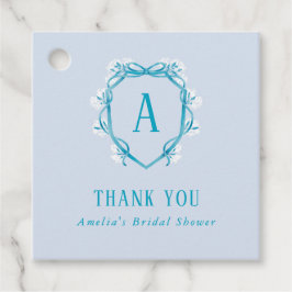 Etiquetas Para Recuerdos Algo Azul Agradecimiento para la Despedida de Solt