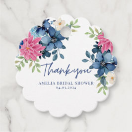 Etiquetas Para Recuerdos Algo azul antes de hacer favor de la fiesta de la 