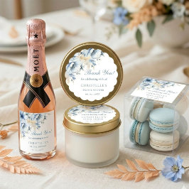 Etiquetas Para Recuerdos Algo azul antes de la boda floral Despedida de sol