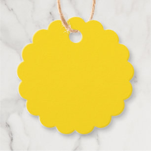 Etiquetas Para Recuerdos Amarillo