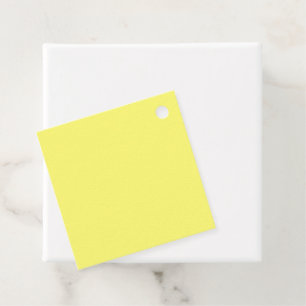 Etiquetas Para Recuerdos Amarillo de mantequilla