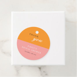 Etiquetas Para Recuerdos Amor a Primera Copa Bridal Shower Moderno